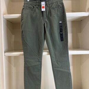 Banana Republic Olive Curvy Skinny Jeans